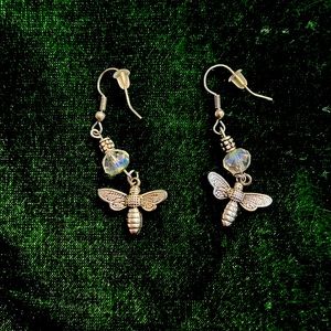 Firefly earrings handmade
